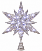 Starlight Luxe 3D LED Christmas Tree Topper