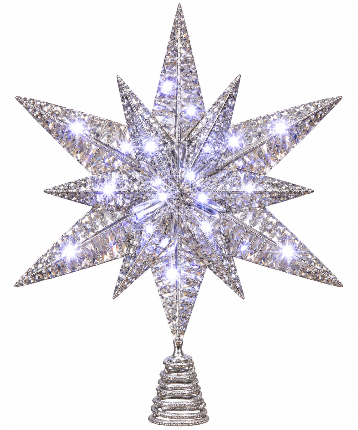 Starlight Luxe 3D LED Christmas Tree Topper