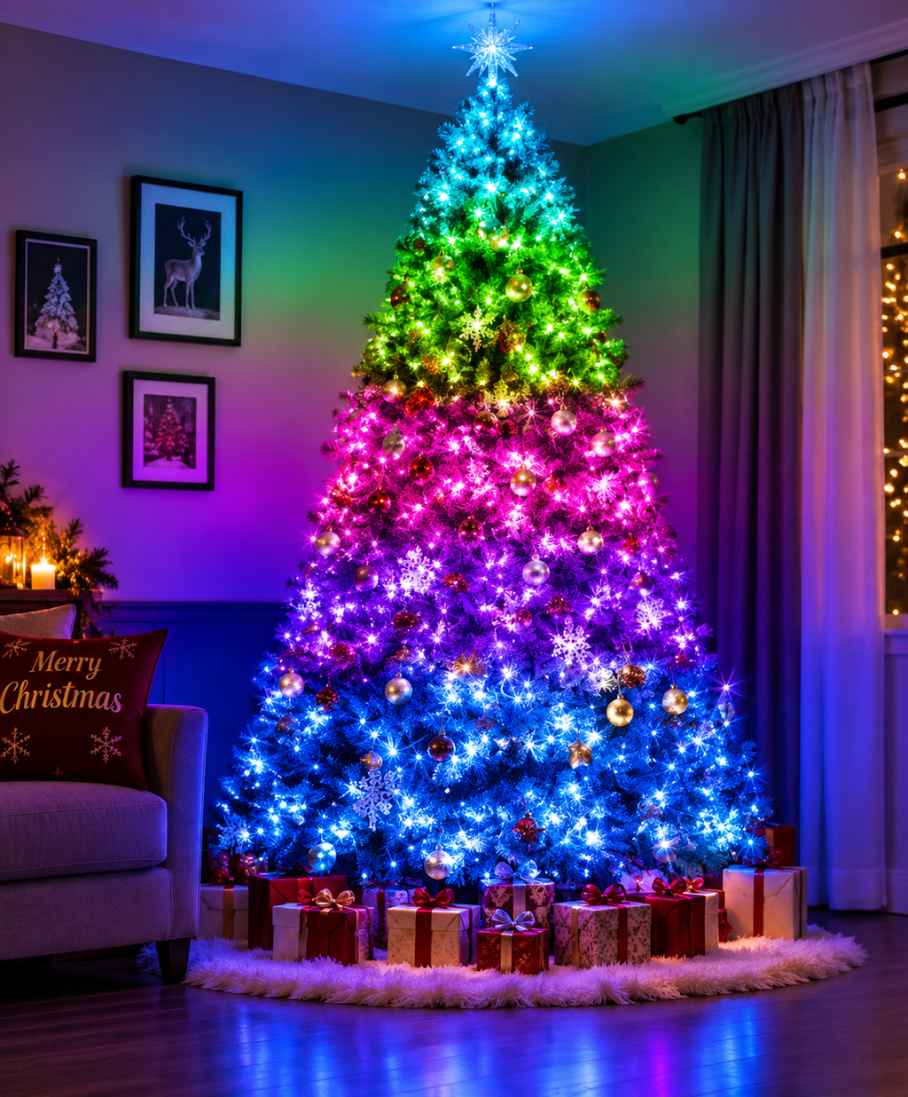 Enchanted Glow™ Smart LED Christmas String Lights
