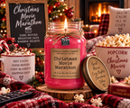 Christmas Movie Marathon Holiday Soy Candle | Sleigh All Day