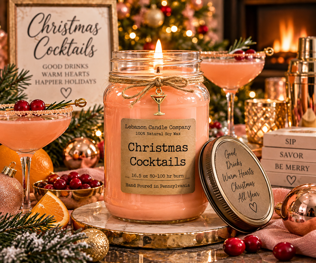 Sleigh All Day Christmas Cocktails Soy Candle – 16.5 oz