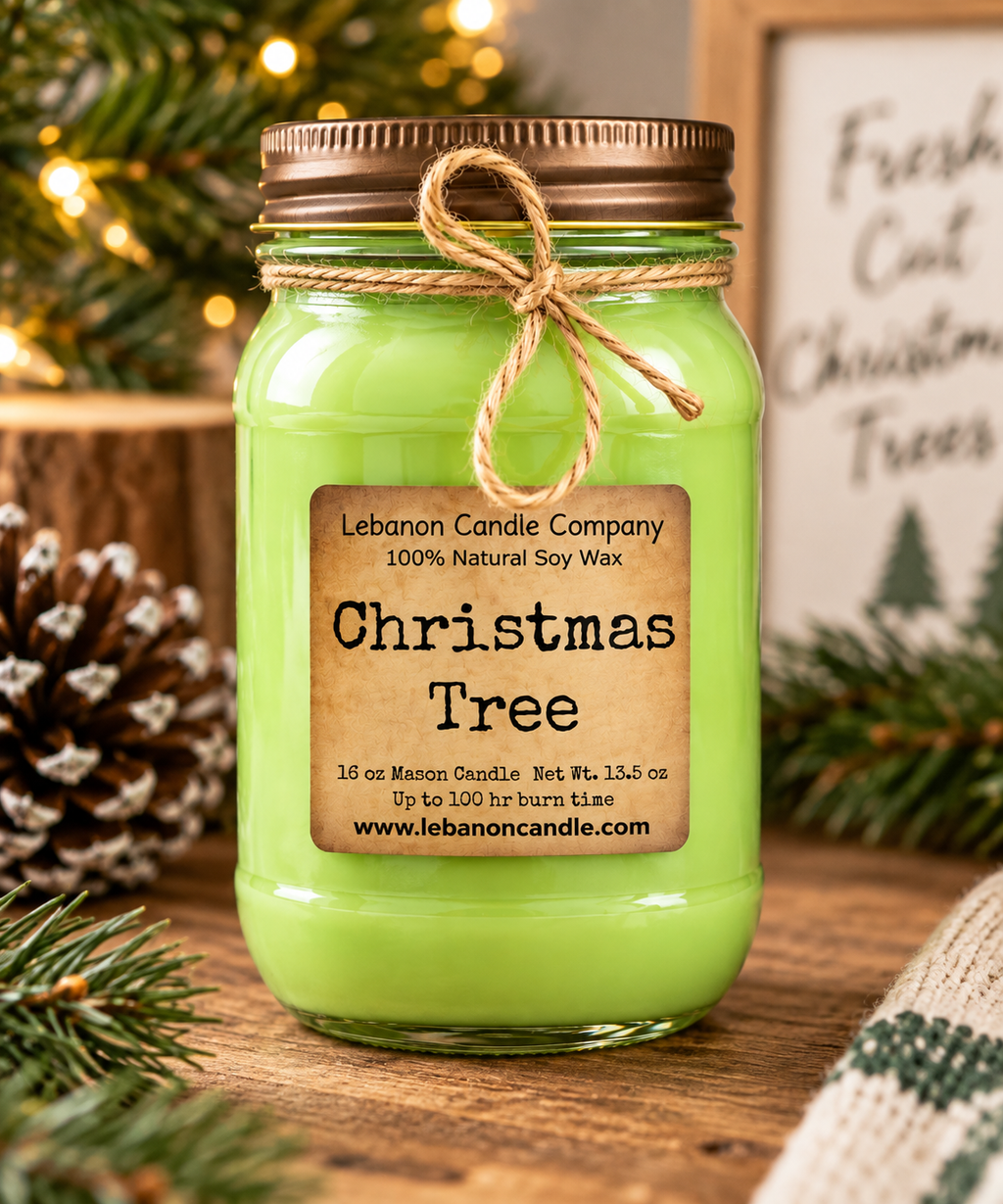 Fresh Cut Christmas Tree | 16.5 oz Soy Candle