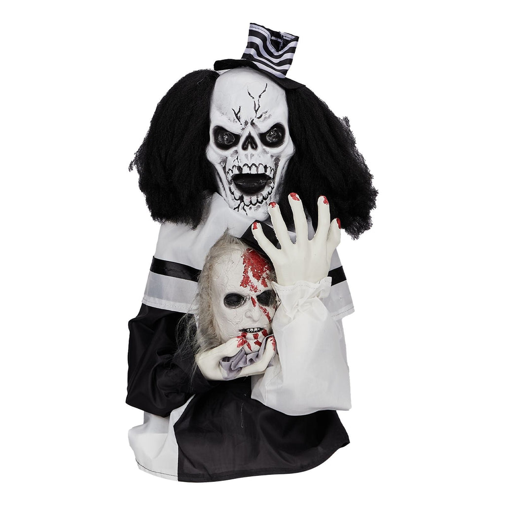Nightmare Jester 1.8' Sound-Activated Halloween Clown